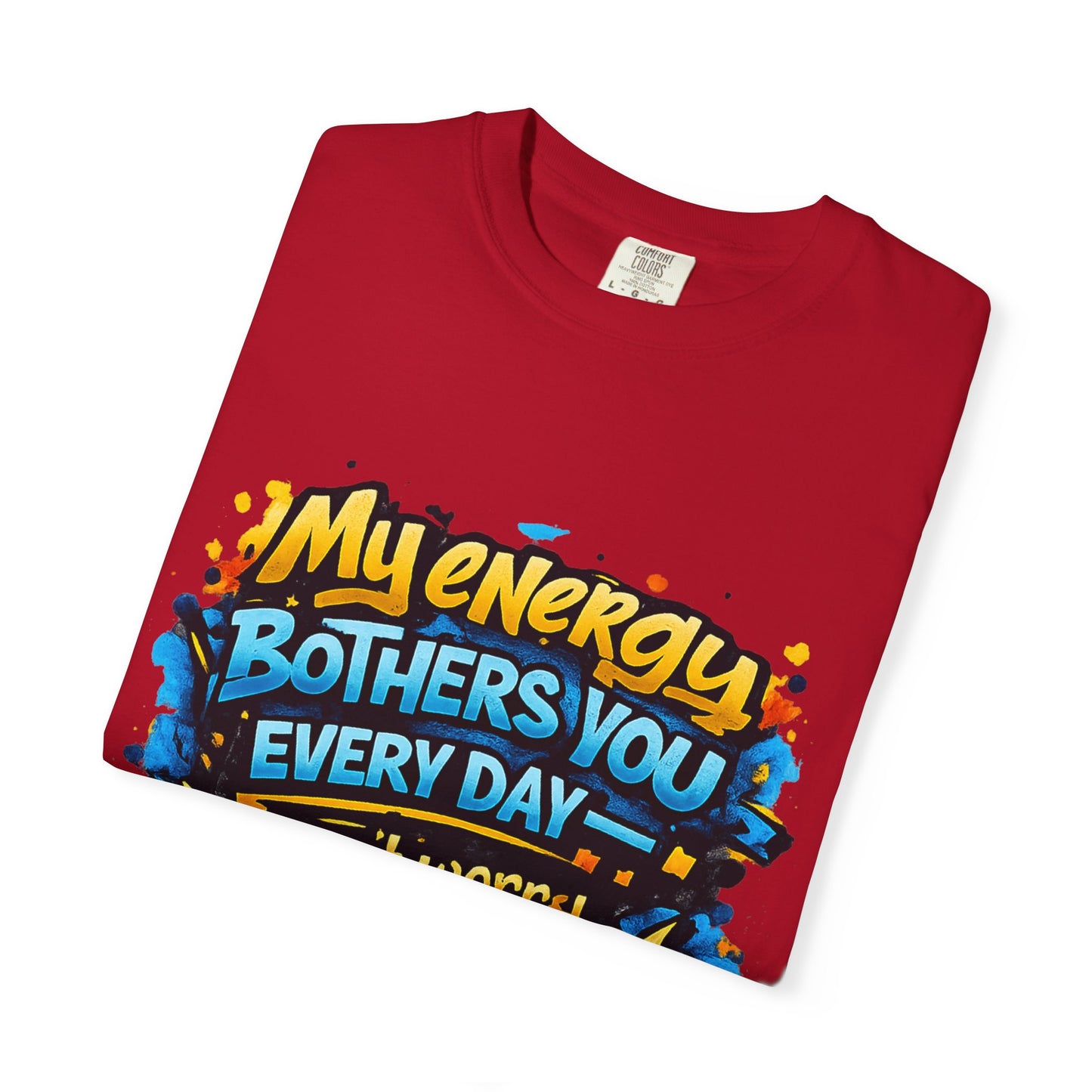 My Energy Bothers You Every Day tee | Christian Faith Shirt, Lightning Graphic
