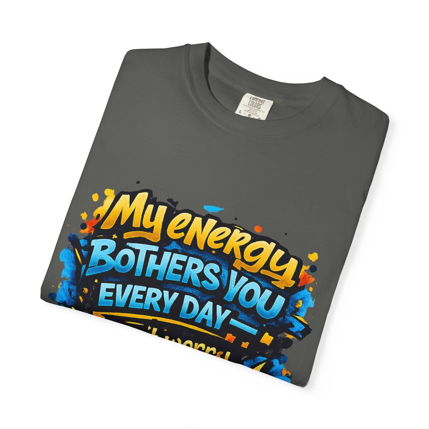 My Energy Bothers You Every Day tee | Christian Faith Shirt, Lightning Graphic