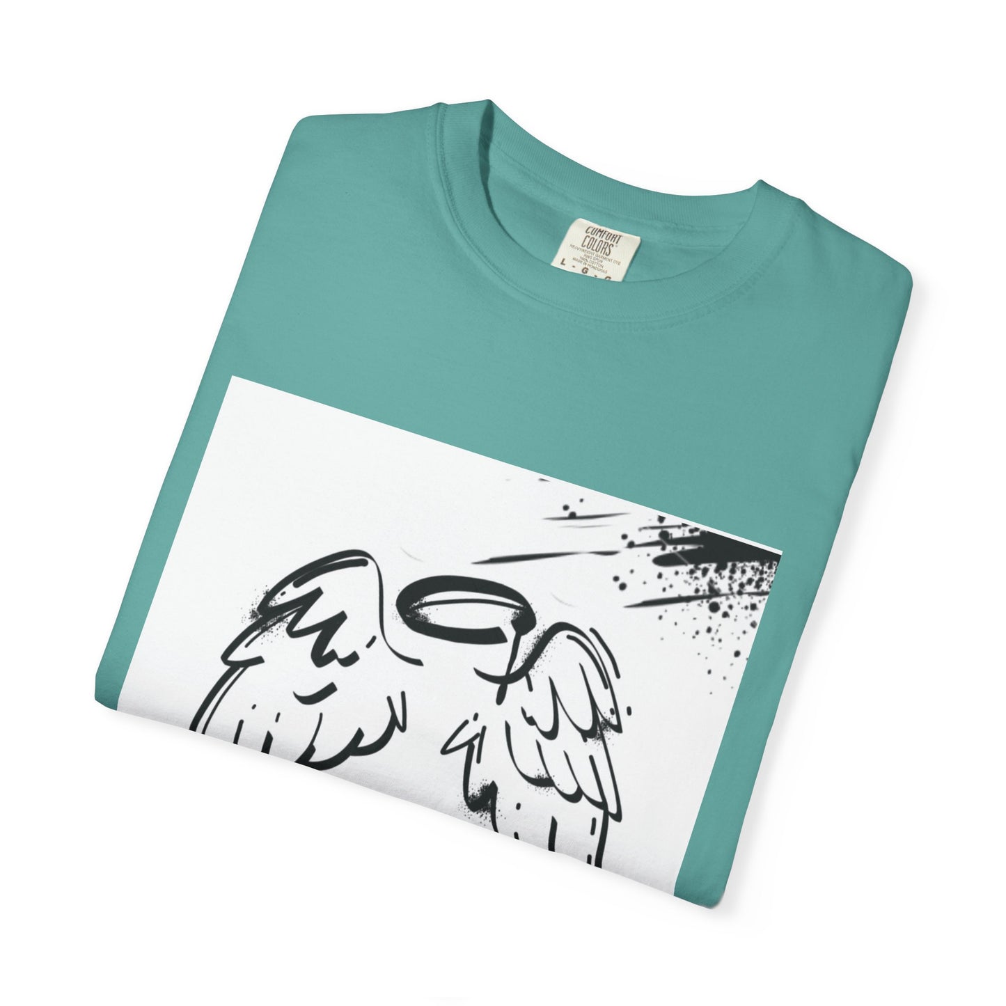Angel Wings Graphic T‑Shirt — "My Soul Is In The Hand of God" Inspirational Tee
