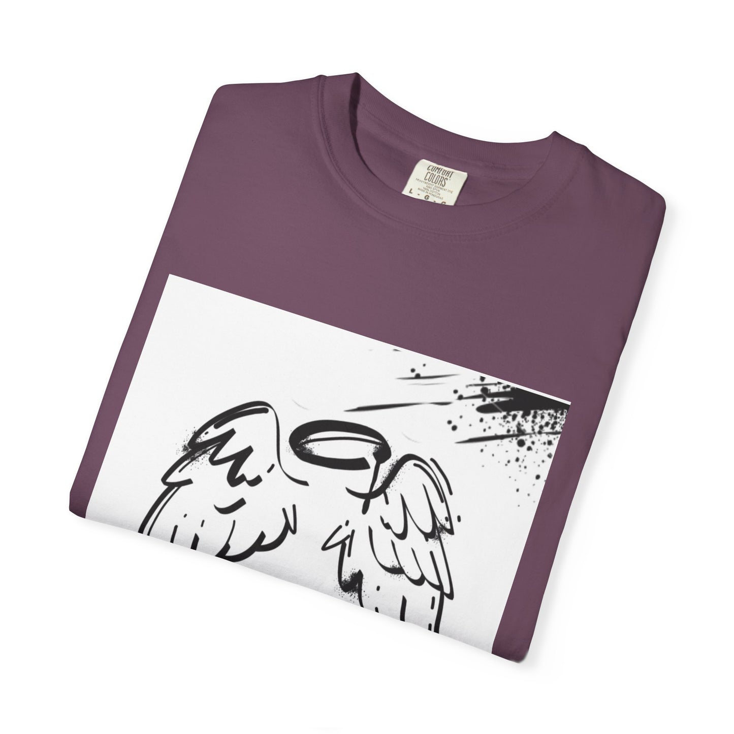 Angel Wings Graphic T‑Shirt — "My Soul Is In The Hand of God" Inspirational Tee