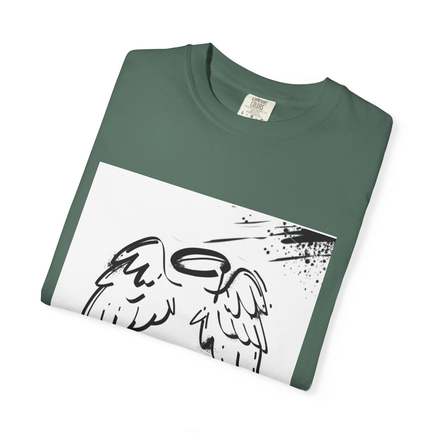 Angel Wings Graphic T‑Shirt — "My Soul Is In The Hand of God" Inspirational Tee