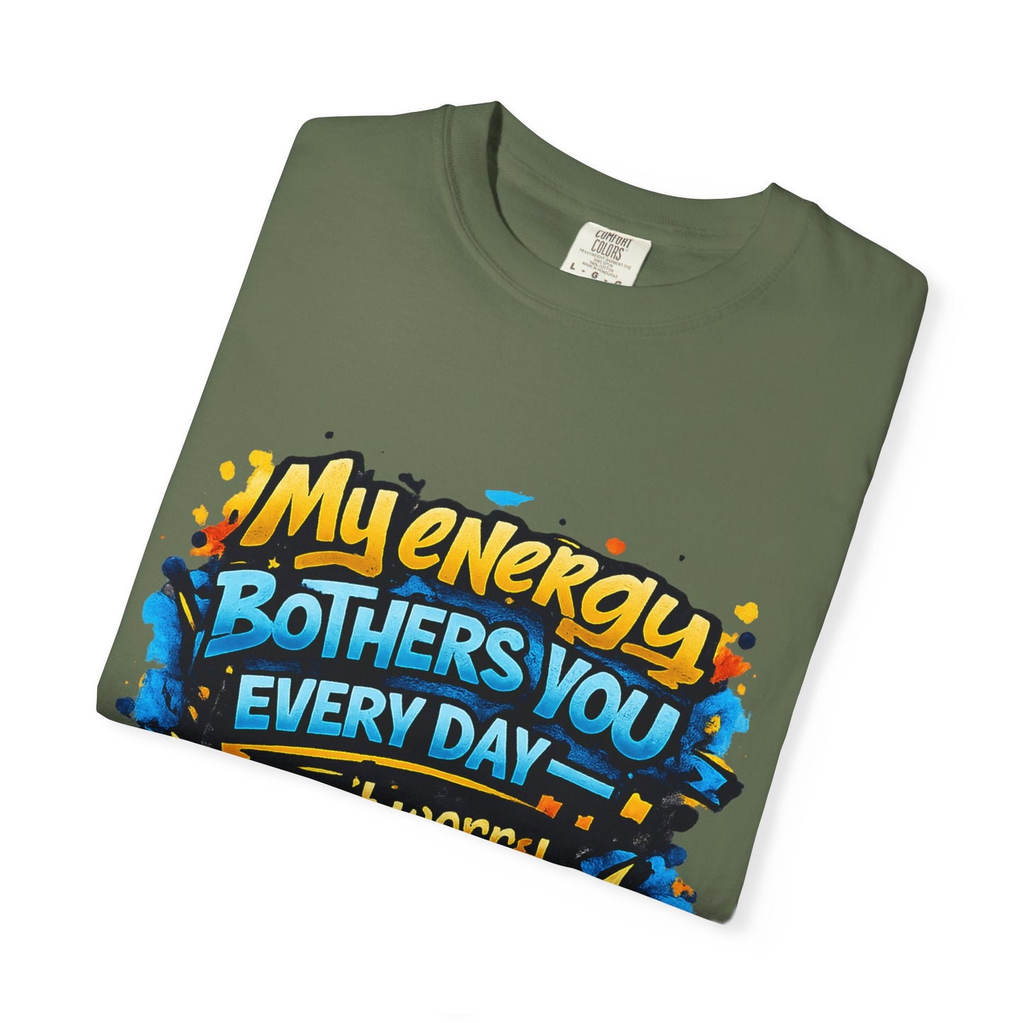 My Energy Bothers You Every Day tee | Christian Faith Shirt, Lightning Graphic