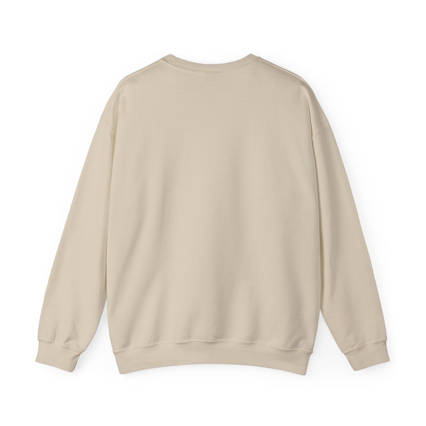 Christian Crewneck Sweatshirt — "My Soul Is In The Hand Of God" Angel Wings Graphic