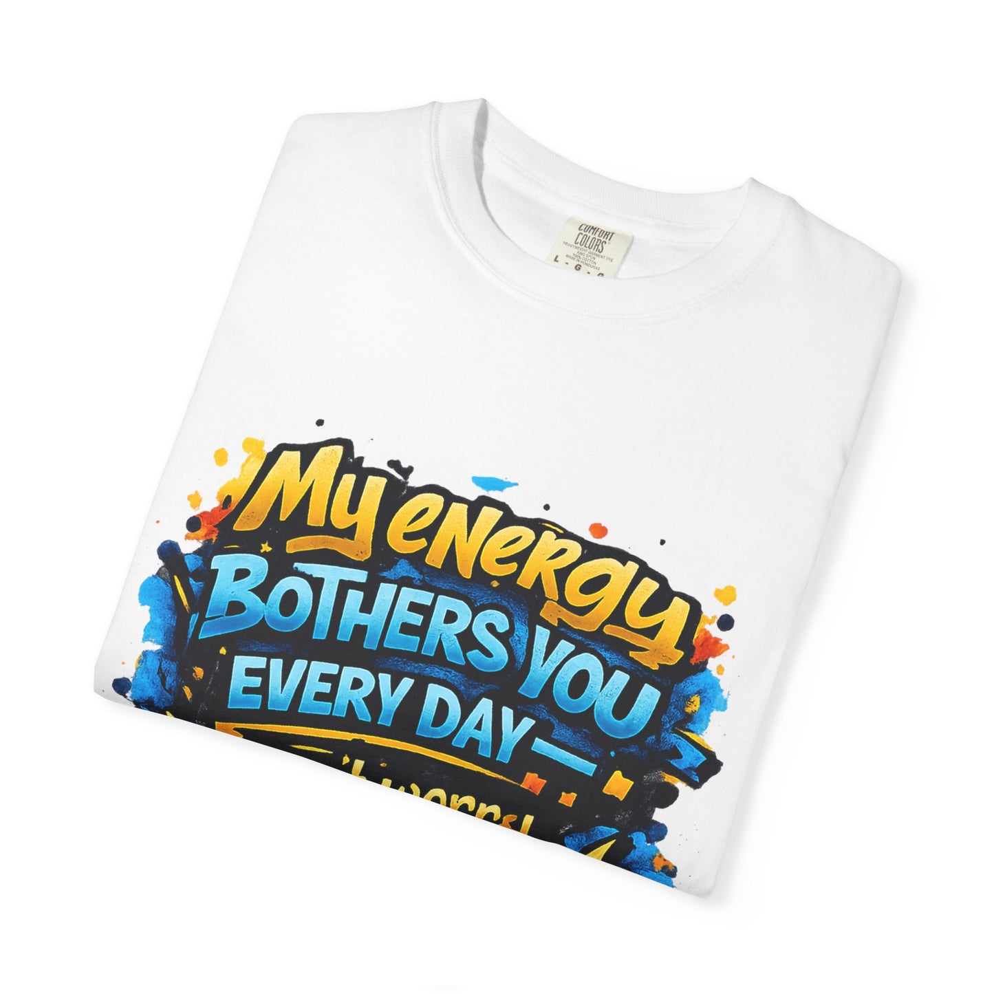 My Energy Bothers You Every Day tee | Christian Faith Shirt, Lightning Graphic