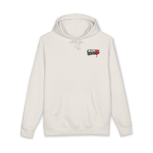 City Streets Hoodie — Urban Rainy Day Car Illustration Pullover