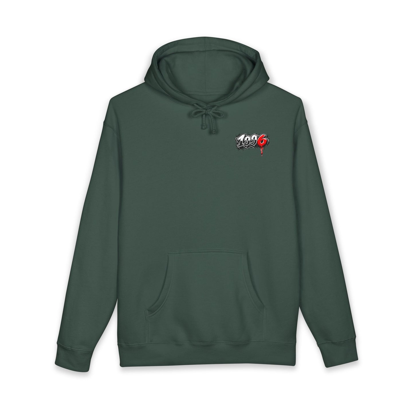 City Streets Hoodie — Urban Rainy Day Car Illustration Pullover