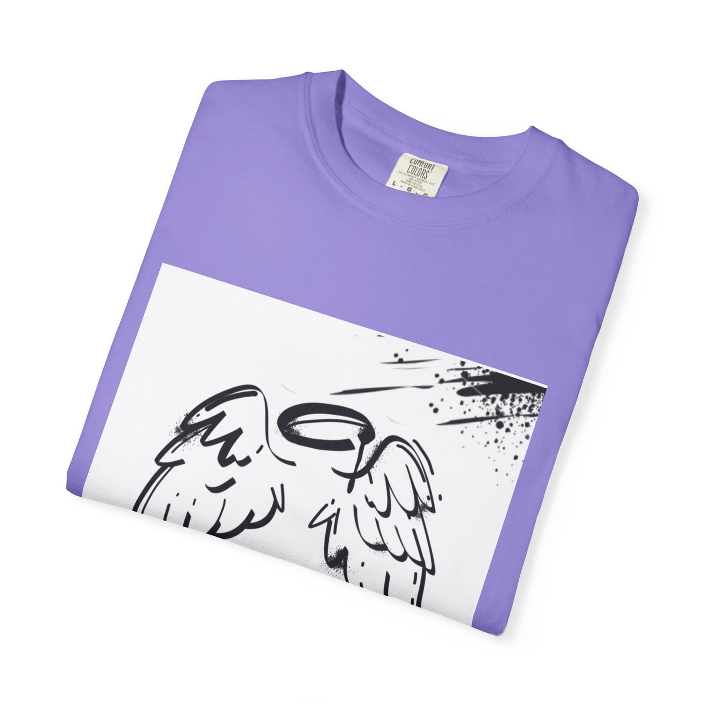 Angel Wings Graphic T‑Shirt — "My Soul Is In The Hand of God" Inspirational Tee