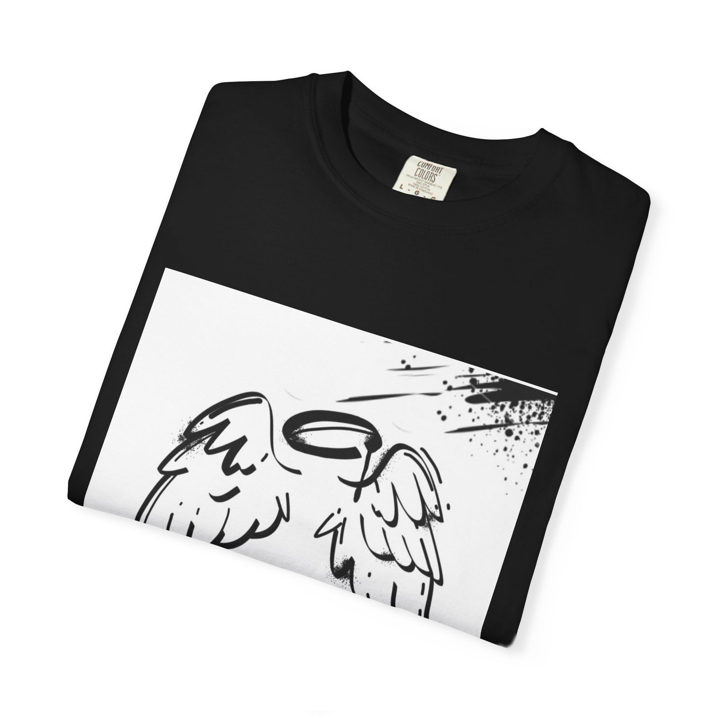 Angel Wings Graphic T‑Shirt — "My Soul Is In The Hand of God" Inspirational Tee