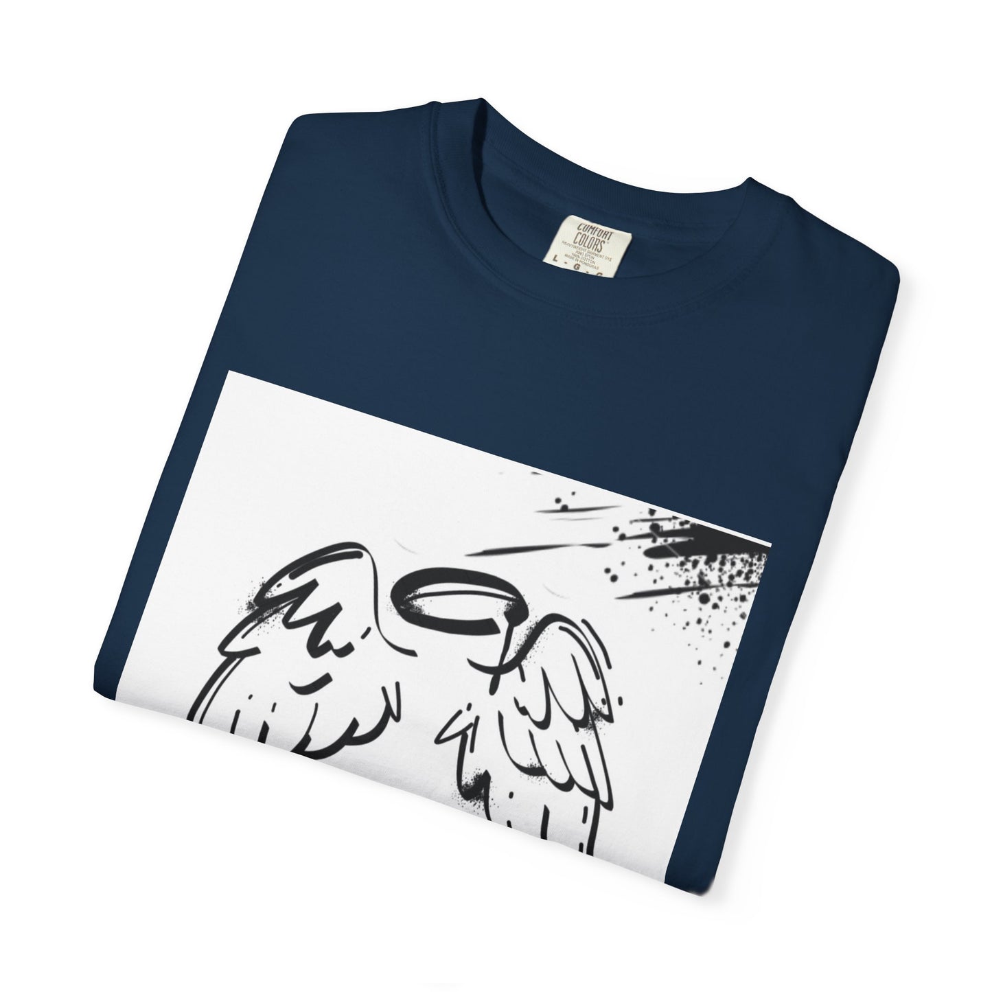 Angel Wings Graphic T‑Shirt — "My Soul Is In The Hand of God" Inspirational Tee