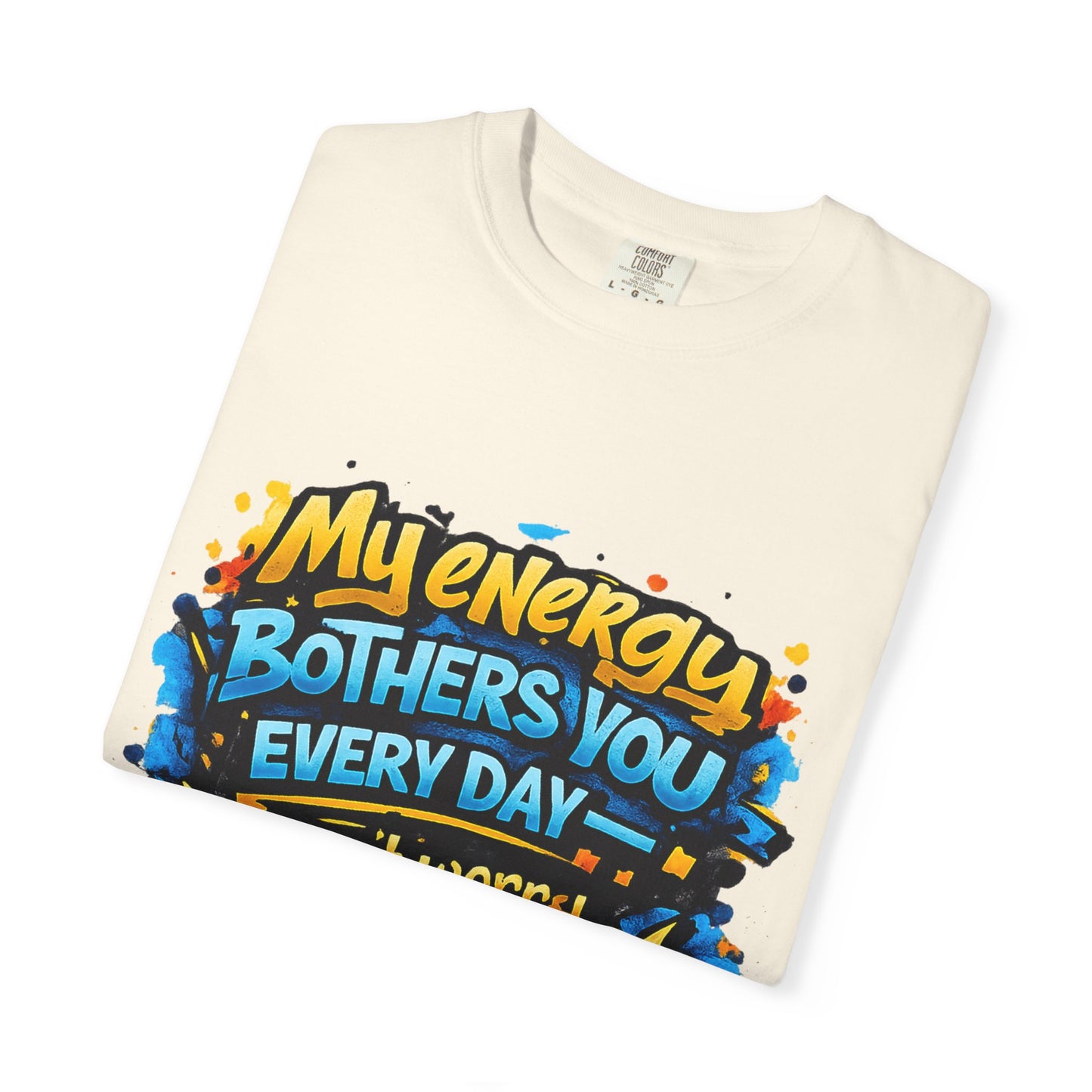 My Energy Bothers You Every Day tee | Christian Faith Shirt, Lightning Graphic